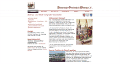 Desktop Screenshot of historische-bottrop.de